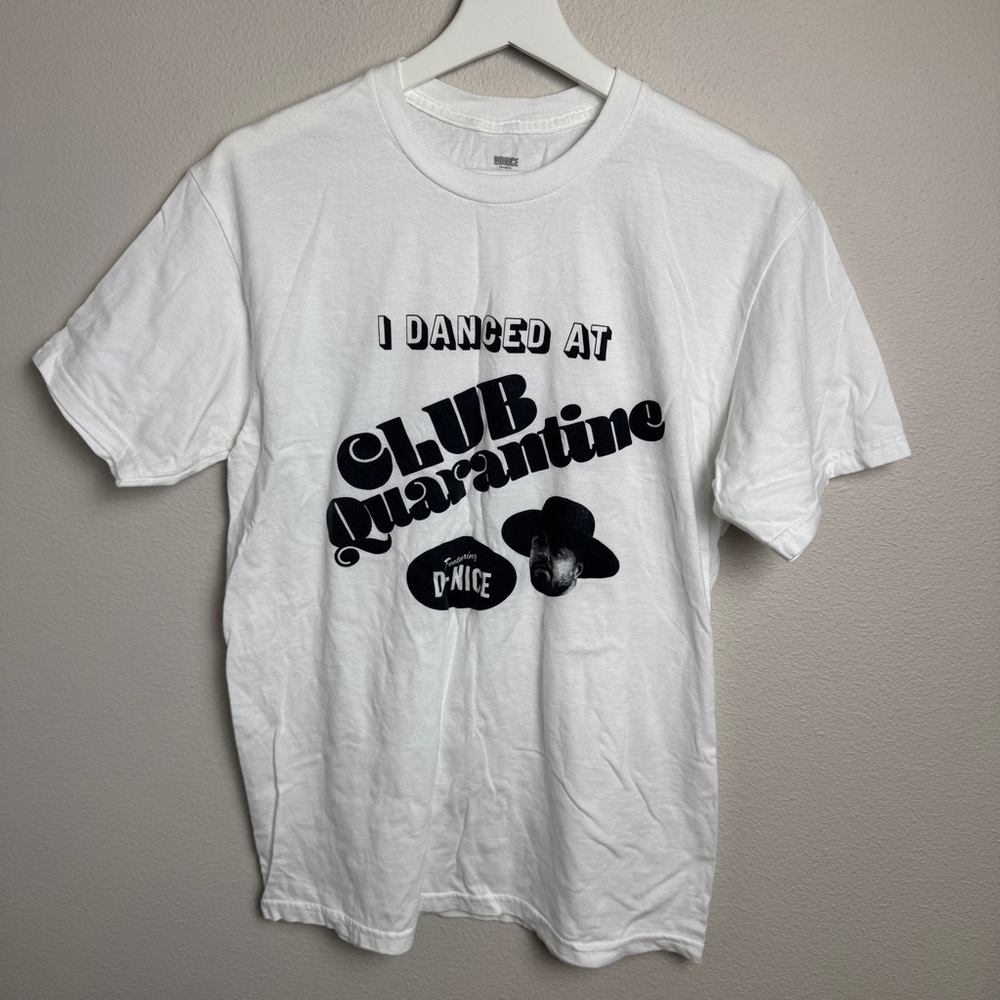 Dj D-Nice Presents Club Quarantine T-shirt Size Medium